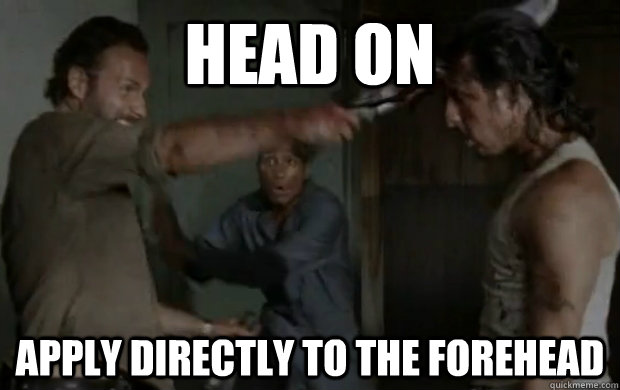 Head on Apply Directly to the forehead  - Head on Apply Directly to the forehead   Misc