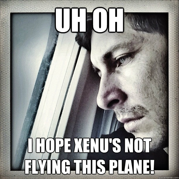 Uh oh i hope xenu's not flying this plane! - Uh oh i hope xenu's not flying this plane!  Sad Berra