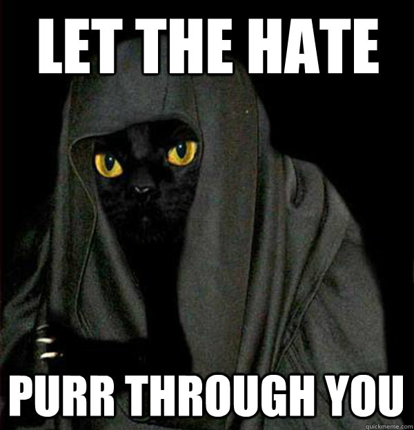 Let the Hate Purr through you - Let the Hate Purr through you  Darth Meow