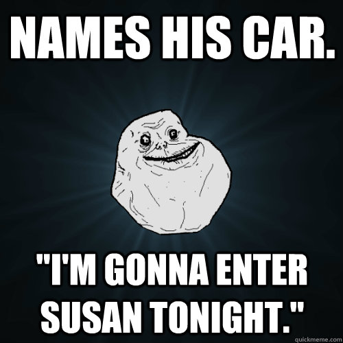 names his car. 