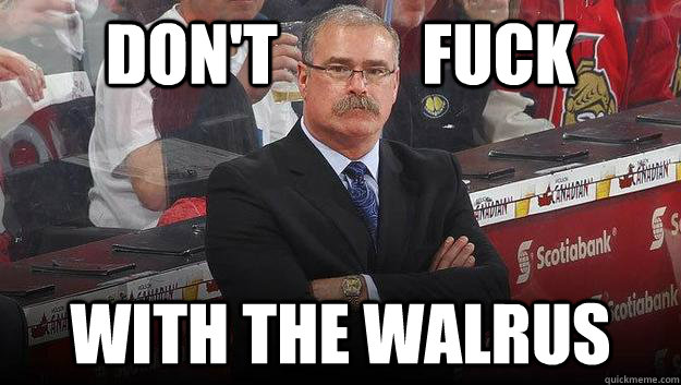 Don't           Fuck with the walrus - Don't           Fuck with the walrus  Dont Mess With Paul Maclean The Walrus
