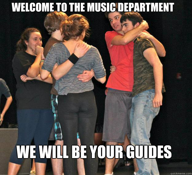 Welcome to the Music Department We will be your guides - Welcome to the Music Department We will be your guides  Music