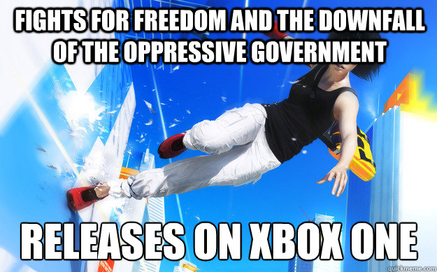 FIGHTS FOR FREEDOM AND THE DOWNFALL OF THE OPPRESSIVE GOVERNMENT RELEASES ON XBOX ONE  