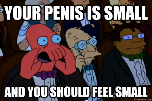 Small testes small dick