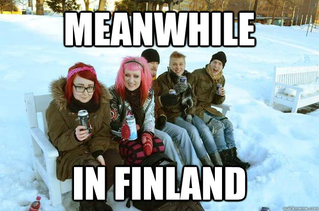 Meanwhile in finland - Meanwhile in finland  meanhile in finland