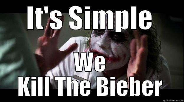 IT'S SIMPLE WE KILL THE BIEBER Joker Mind Loss