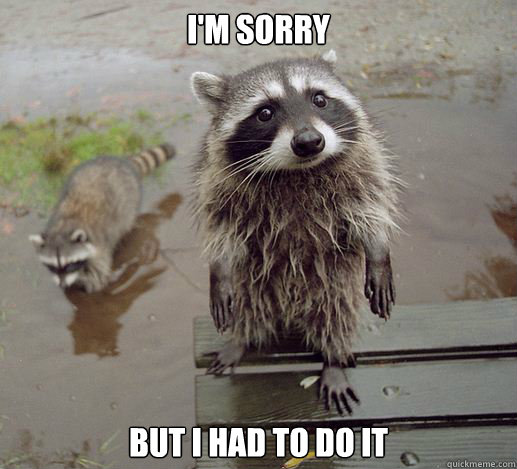 I'm sorry  But i had to do it - I'm sorry  But i had to do it  Sympathy Coon
