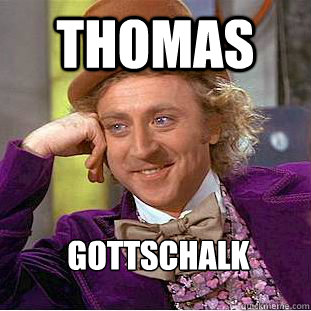 THOMAS GOTTSCHALK  Creepy Wonka
