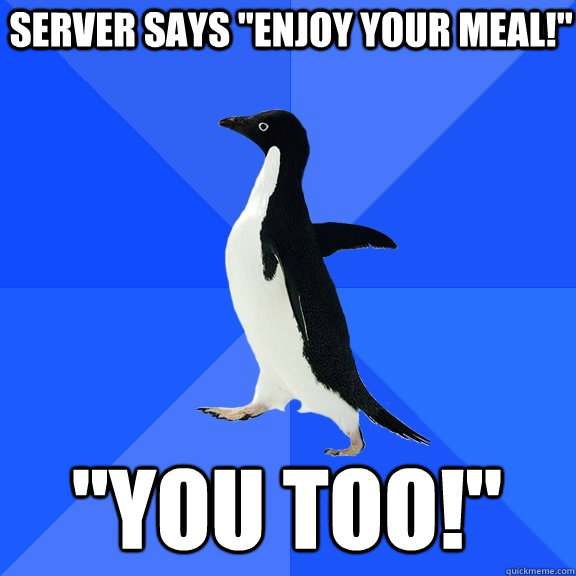 Server says 