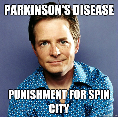 parkinson's disease  punishment for spin city - parkinson's disease  punishment for spin city  Awesome Michael J Fox