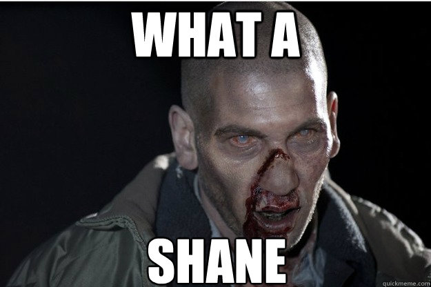 What a Shane - What a Shane  what a shame
