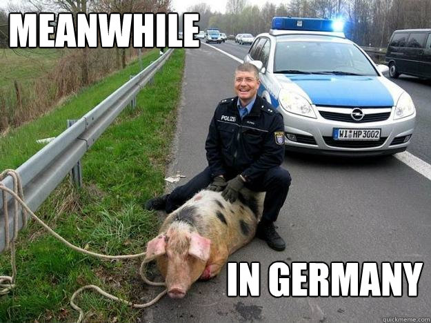 Meanwhile In germany  Meanwhile in Germany