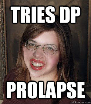 tries dp prolapse  
