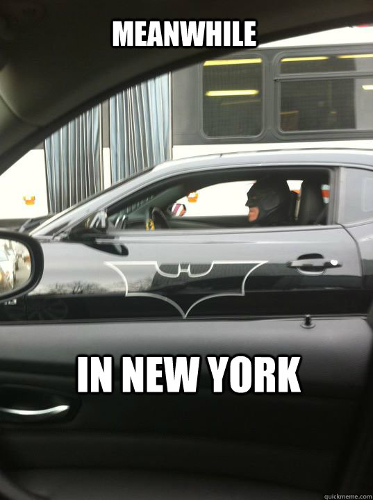 Meanwhile In New York  Batman