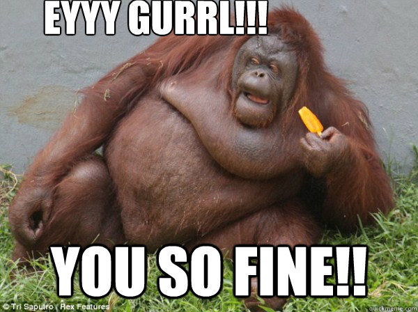 EYYY GURRL!!! YOU SO FINE!! - EYYY GURRL!!! YOU SO FINE!!  Sleazy Orangutan