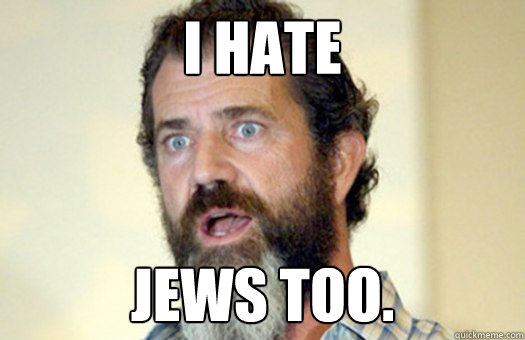 I hate  Jews too.  