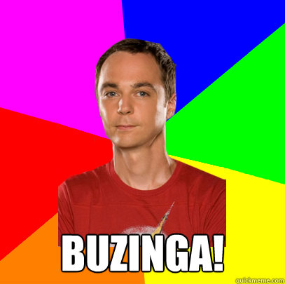  Buzinga!  Sheldon on Picking Up Girls