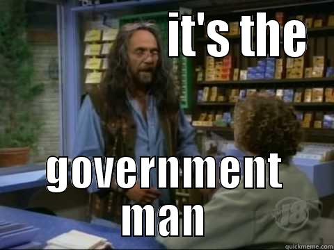                  IT'S THE GOVERNMENT MAN Misc