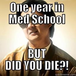 ONE YEAR IN MED SCHOOL BUT DID YOU DIE?! Mr Chow