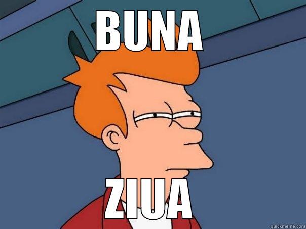BUNA ZIUA Futurama Fry