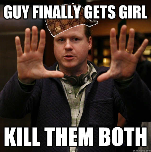 Guy finally gets girl kill them both  