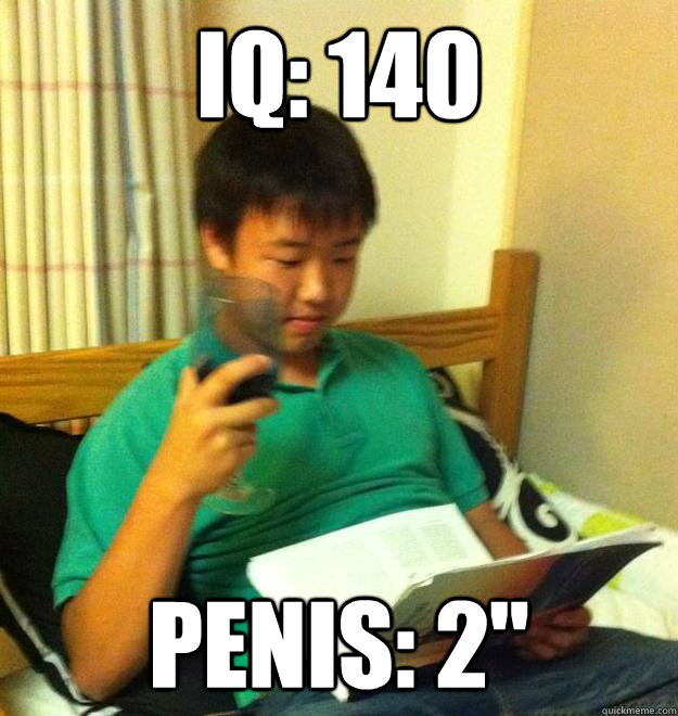 IQ: 140 Penis: 2