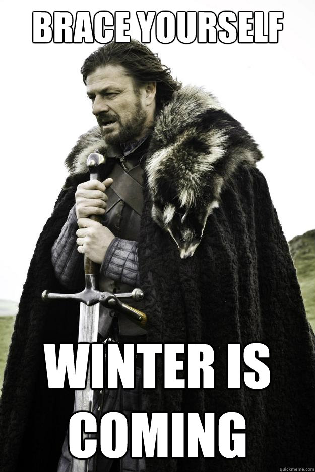 Brace Yourself Winter is Coming - Brace Yourself Winter is Coming  Winter is coming