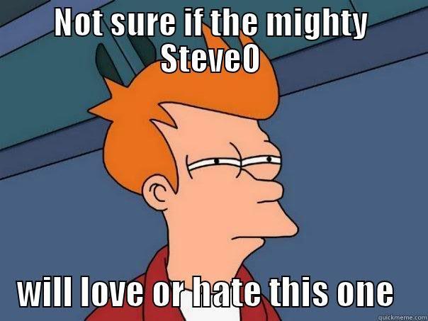 NOT SURE IF THE MIGHTY STEVEO WILL LOVE OR HATE THIS ONE Futurama Fry