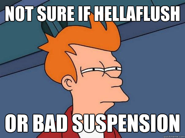 not sure if hellaflush or bad suspension - not sure if hellaflush or bad suspension  Futurama Fry