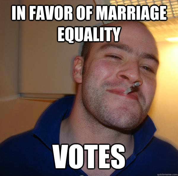 in favor of marriage equality votes - in favor of marriage equality votes  Misc