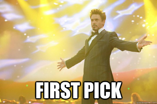  First Pick -  First Pick  Rich Tony Stark