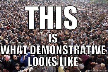 THIS IS WHAT DEMONSTRATIVE LOOKS LIKE Misc