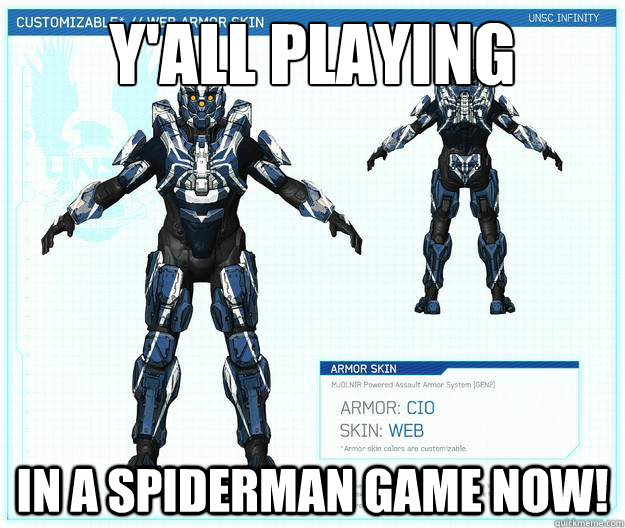 Y'all playing  In a Spiderman game now! - Y'all playing  In a Spiderman game now!  Misc