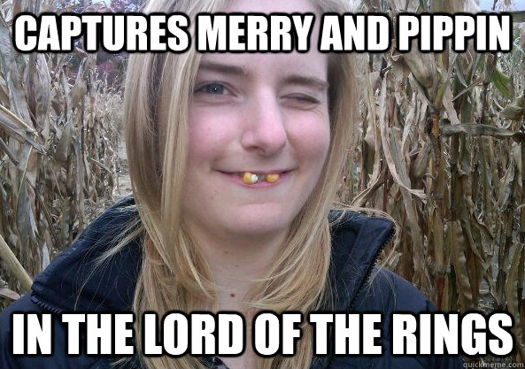 captures merry and pippin in the lord of the rings  