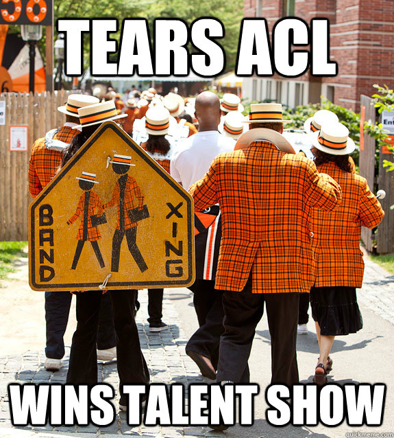Tears ACL WINS TALENT SHOW  Princeton Problems