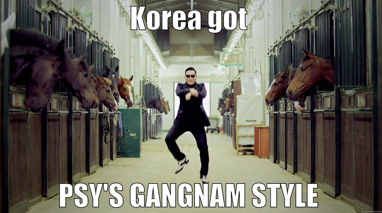KOREA GOT PSY'S GANGNAM STYLE Misc