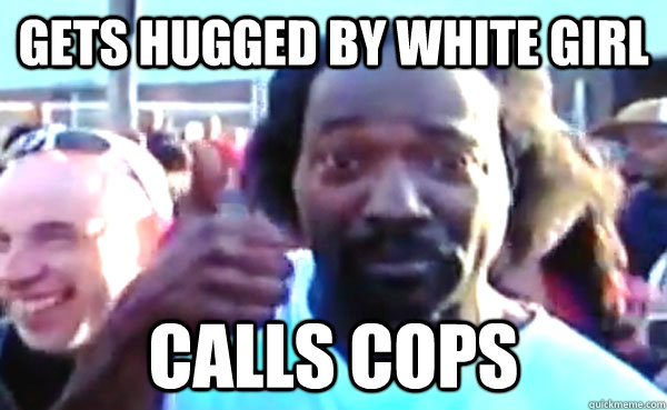 Gets hugged by white girl calls cops - Gets hugged by white girl calls cops  Good Guy Charles Ramsey