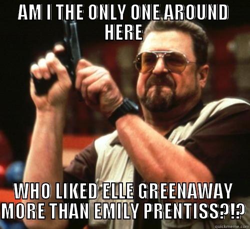 Team Greenaway vs. Team Prentiss - AM I THE ONLY ONE AROUND HERE WHO LIKED ELLE GREENAWAY MORE THAN EMILY PRENTISS?!? Am I The Only One Around Here