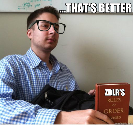 ...THAT'S BETTER  ZDLR'S  
