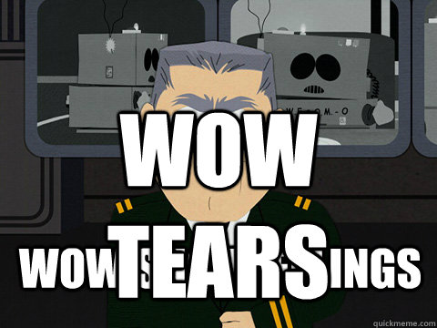 WOW SUCH FEELINGS WOW TEARS  untitled meme