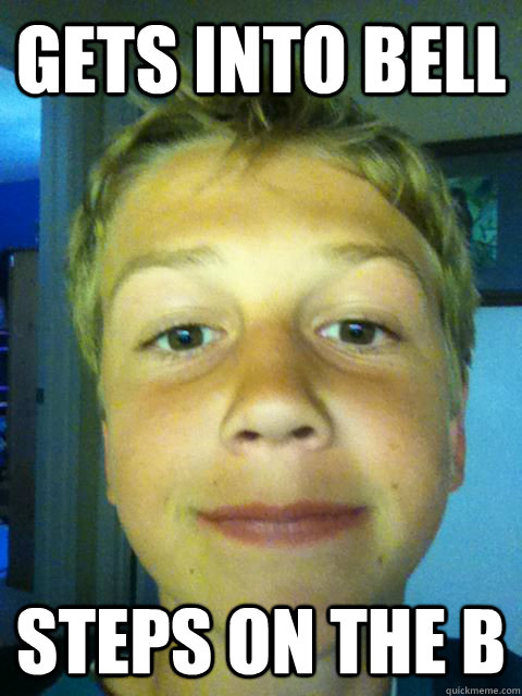 Gets into Bell Steps on the B - Gets into Bell Steps on the B  Misc