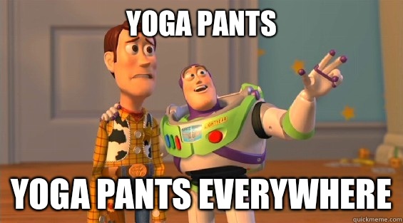 Yoga Pants Yoga Pants Everywhere  boromirs everywhere