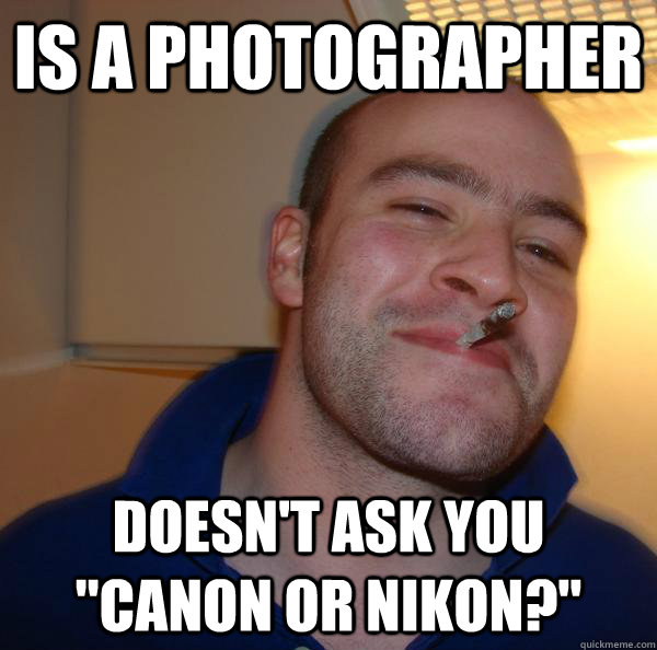 is a photographer doesn't ask you 