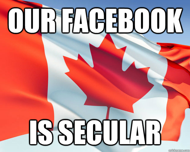 Our facebook is secular  Good Guy Canada