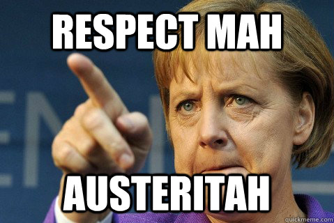 Respect mah Austeritah - Respect mah Austeritah  Stern Merkel