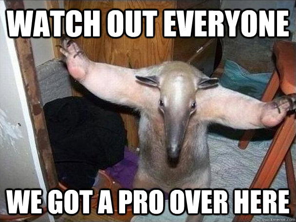 watch out everyone We got a pro over here - watch out everyone We got a pro over here  I got this