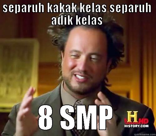 SEPARUH KAKAK KELAS SEPARUH ADIK KELAS 8 SMP Misc