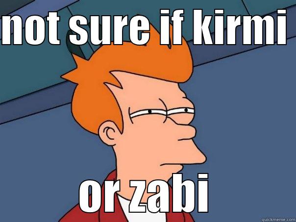 NOT SURE IF KIRMI  OR ZABI Futurama Fry