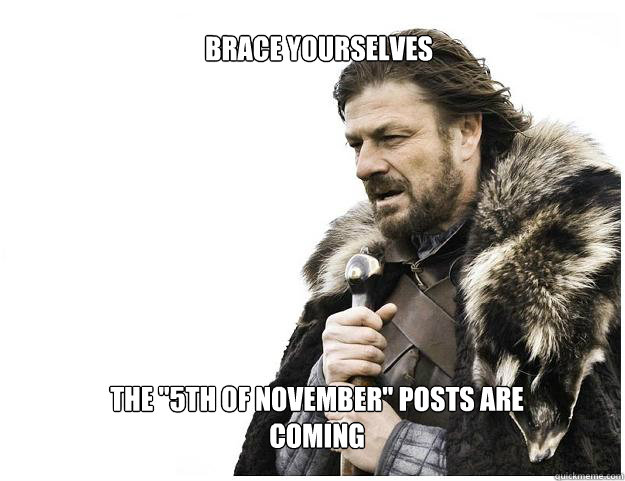 Brace yourselves



The skyrim posts are coming The 