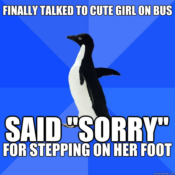 Finally talked to cute girl on bus Said 